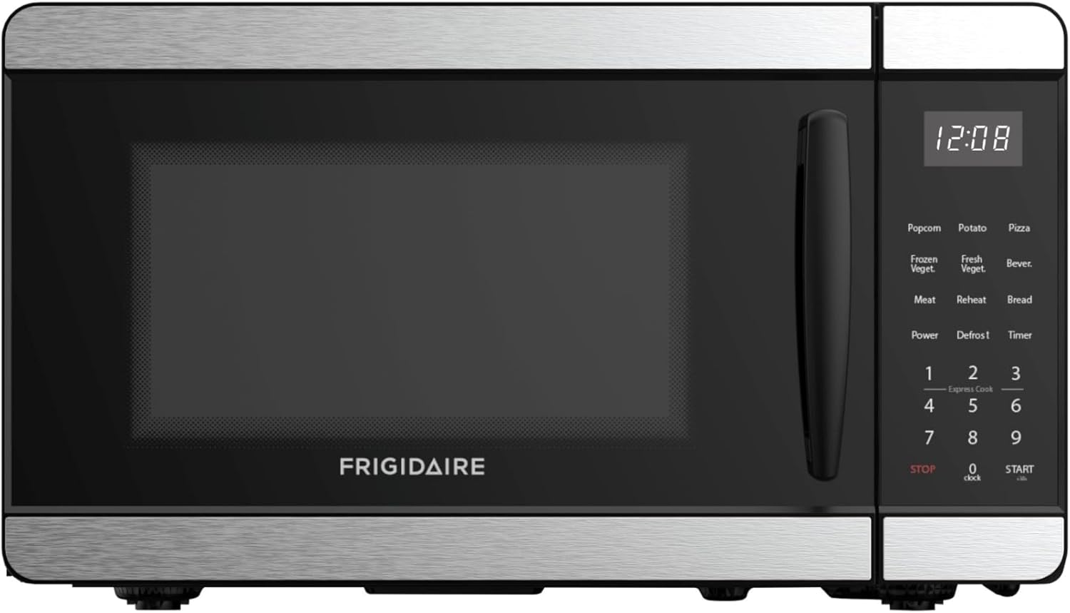 FRIGIDAIRE EMW727 0.7 Cubic Foot Microwave, Stainless Steel - Image 4