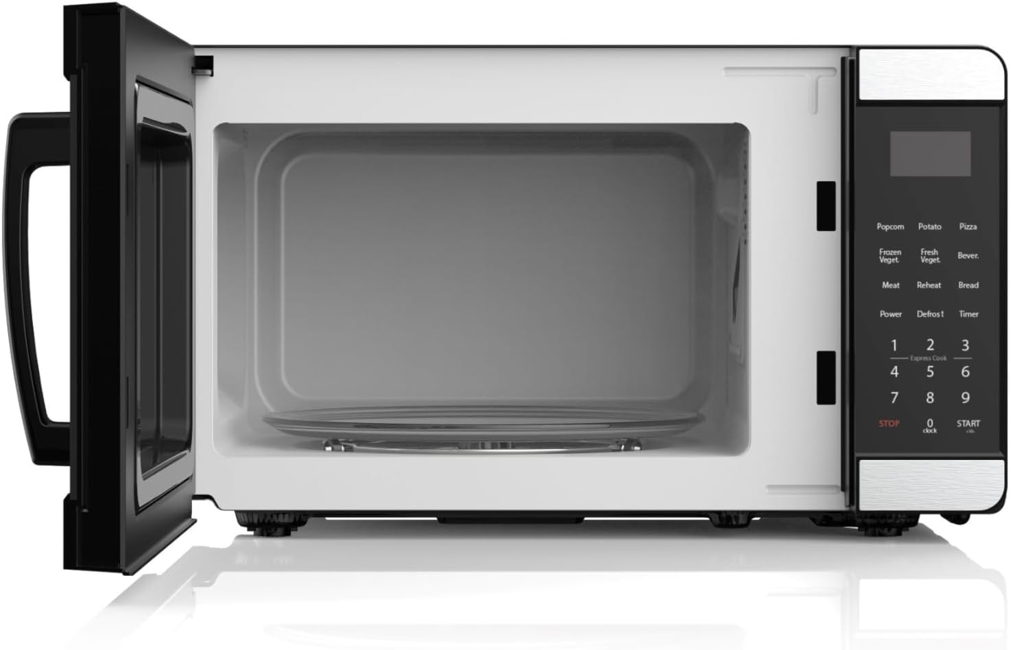 FRIGIDAIRE EMW727 0.7 Cubic Foot Microwave, Stainless Steel - Image 5