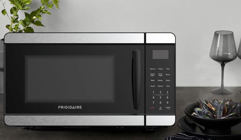 FRIGIDAIRE EMW727 0.7 Cubic Foot Microwave, Stainless Steel - Image 7