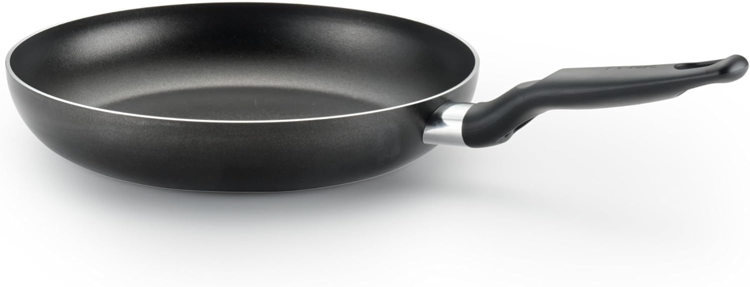 T-Fal Classic Nonstick Fry Pan Set 3 Piece: 8, 9.5, & 12 Inch, Oven Broiler Safe 350F, Kitchen Cookware Set, Pots and Pans Set Non Stick, Frying Pans, Skillets, Dishwasher Safe, Black - Image 3